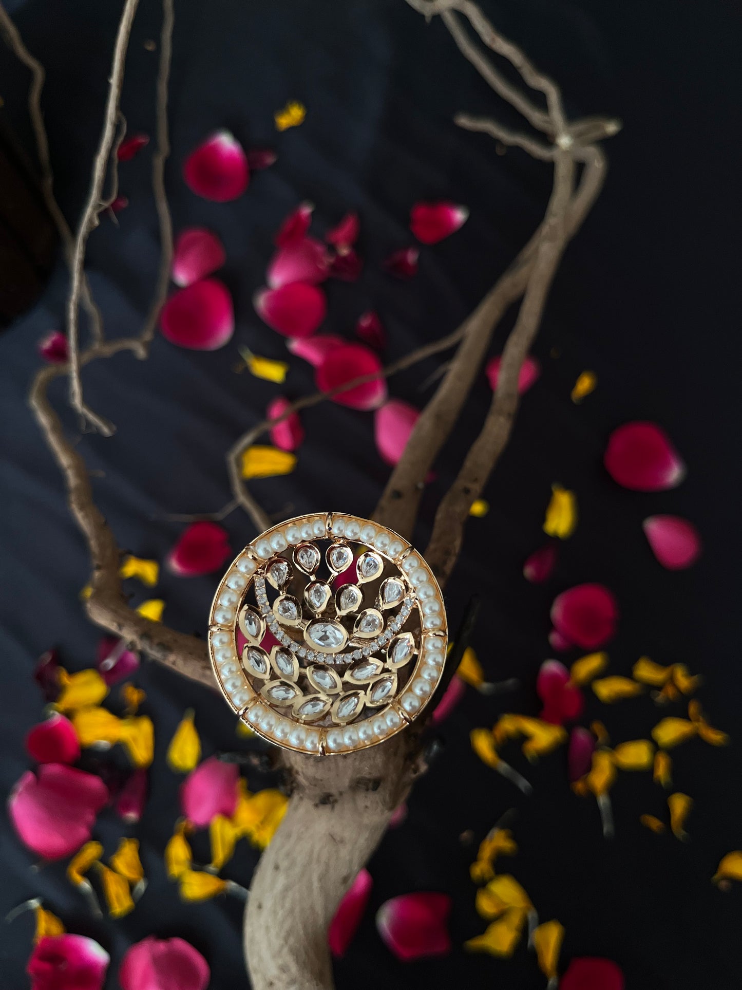 Uncut Polki Ring