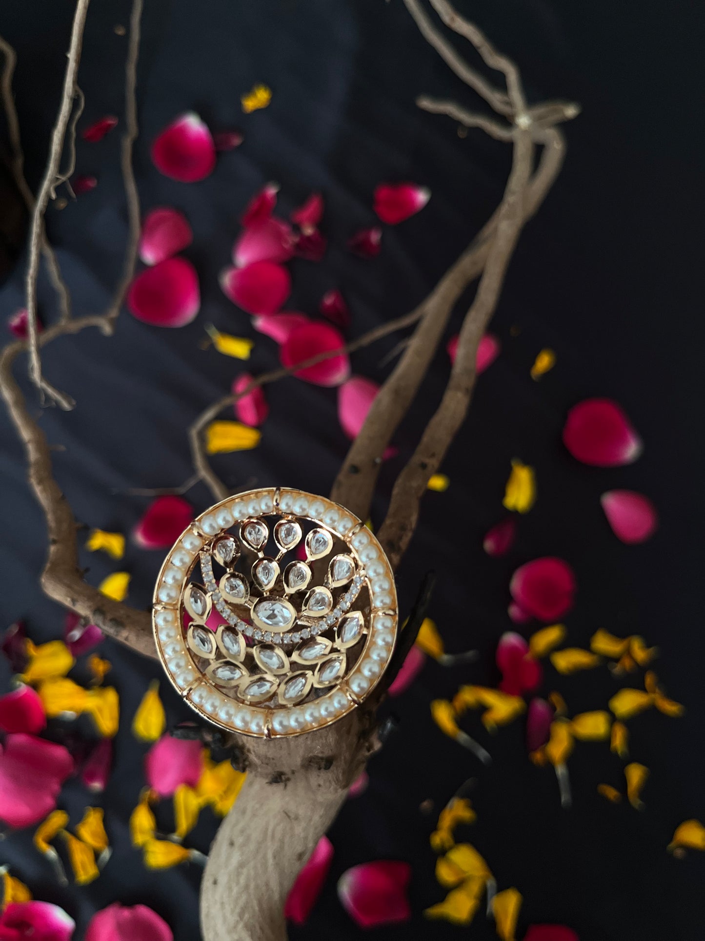 Uncut Polki Ring