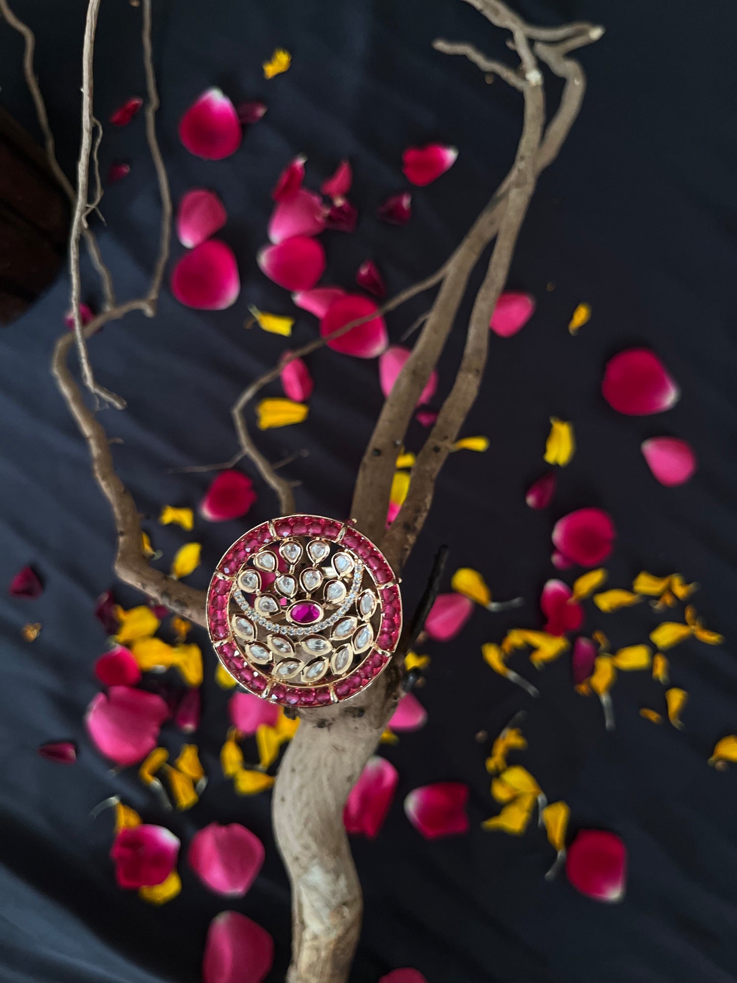 Uncut Polki Ring