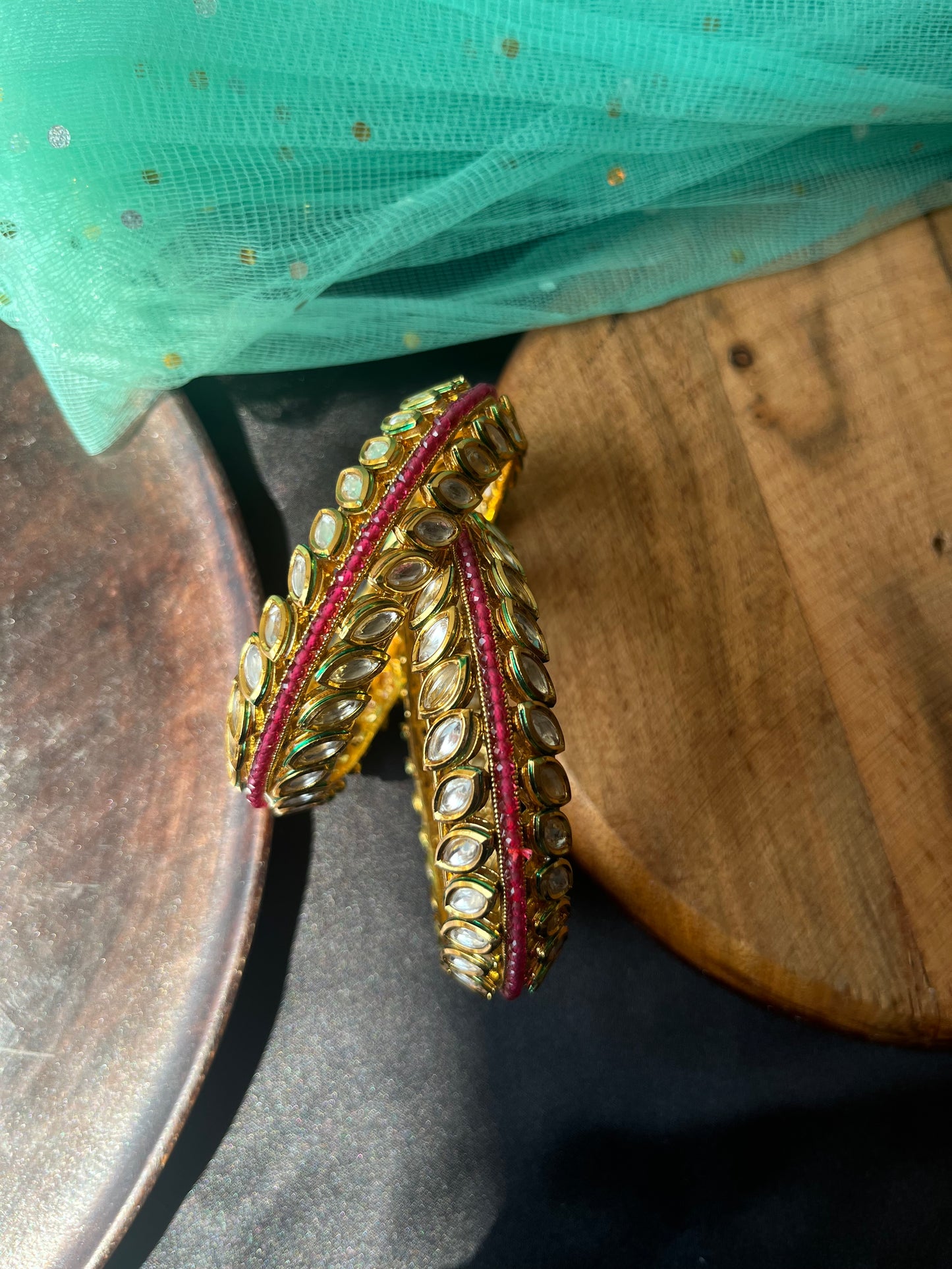 Hydro beading kundan kada