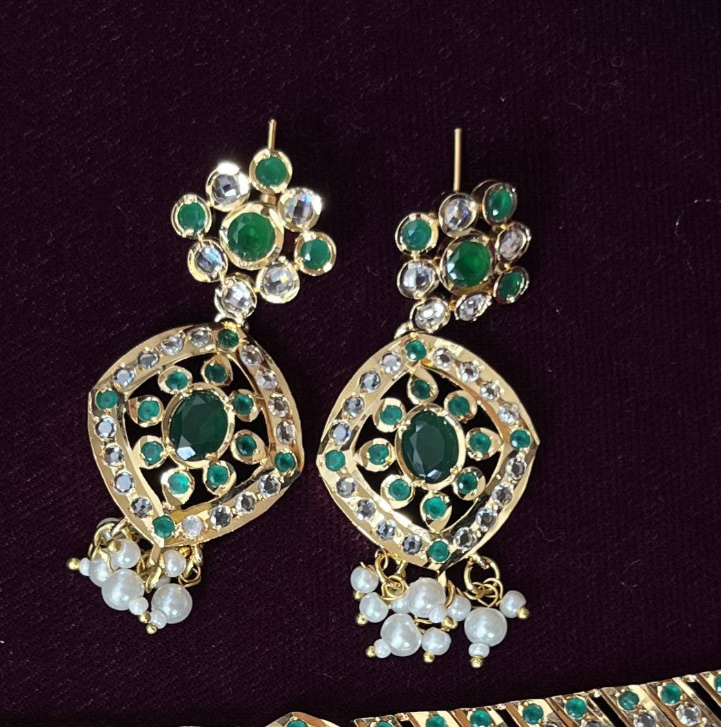 Hyderabadi nizami jadau choker