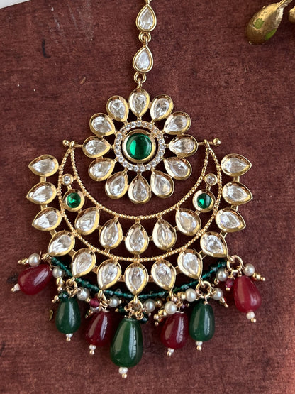 Premium parab kundan Mang tika