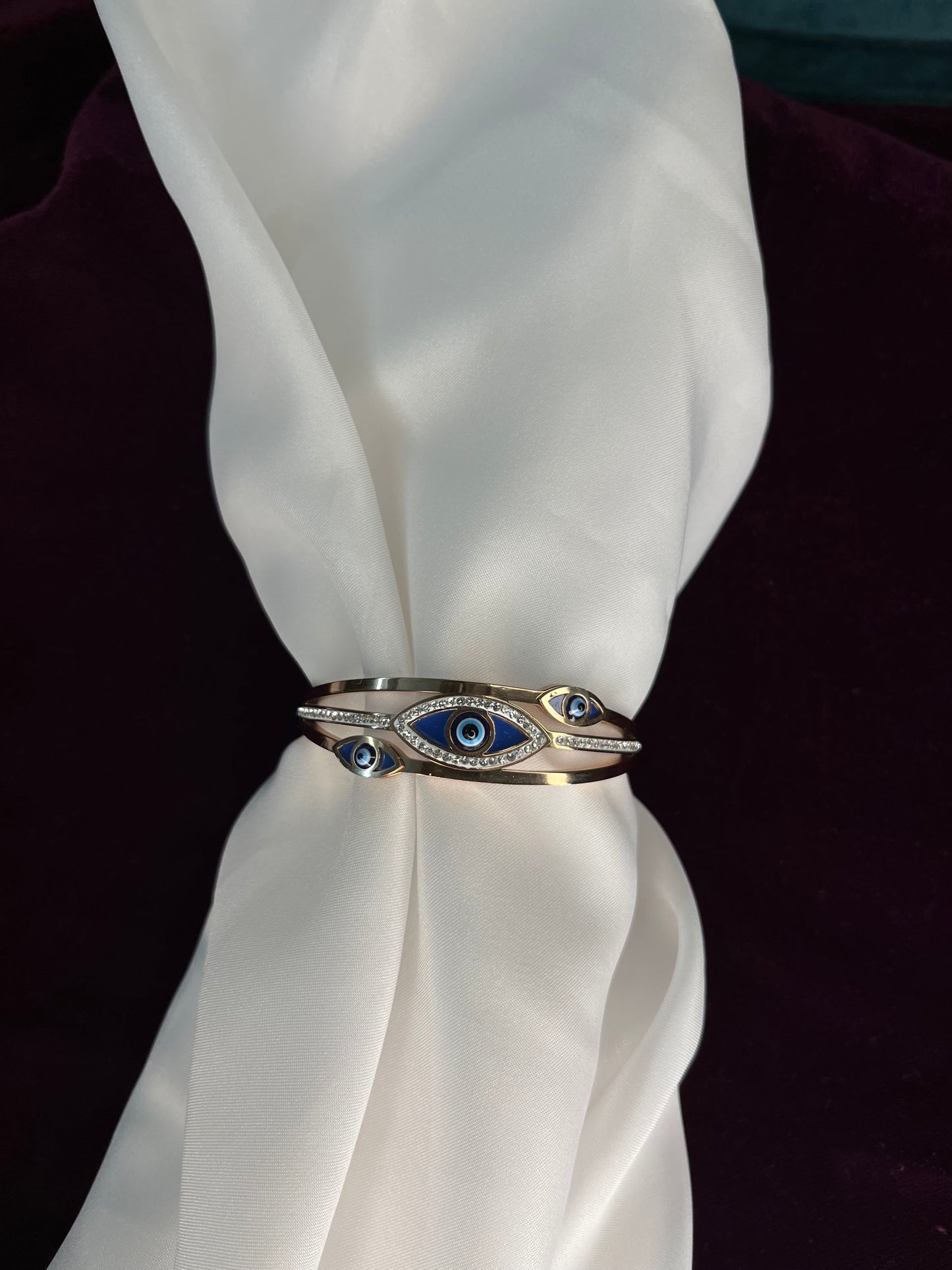 Evil eye Anti tarnish bracelets